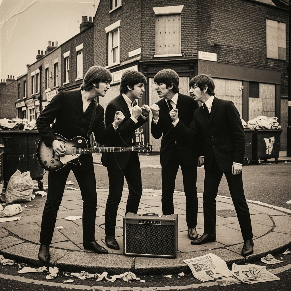 It didn't surprise anyone when the Beatles broke up.  They were constantly arguing and engaging in theatrical kung-fu fi...