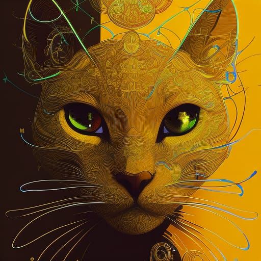 golden cat
