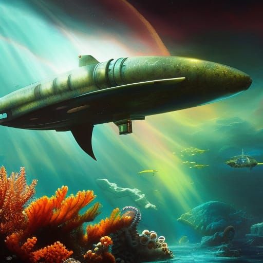 submarine - AI Generated Artwork - NightCafe Creator