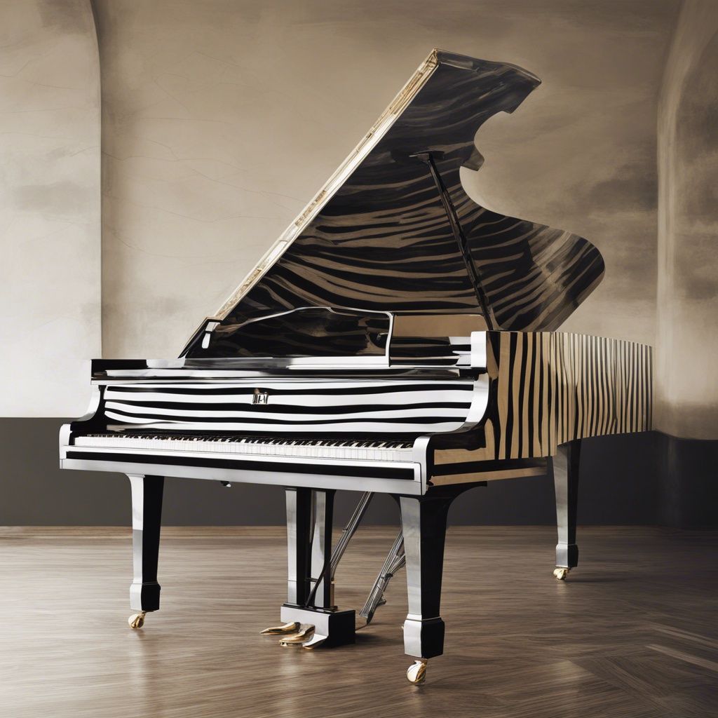 Zebra Piano Double Exposure (Uploads)