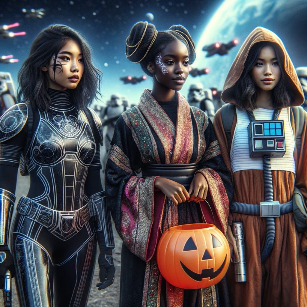 Star Wars Halloween Costumes   by @akdollface007