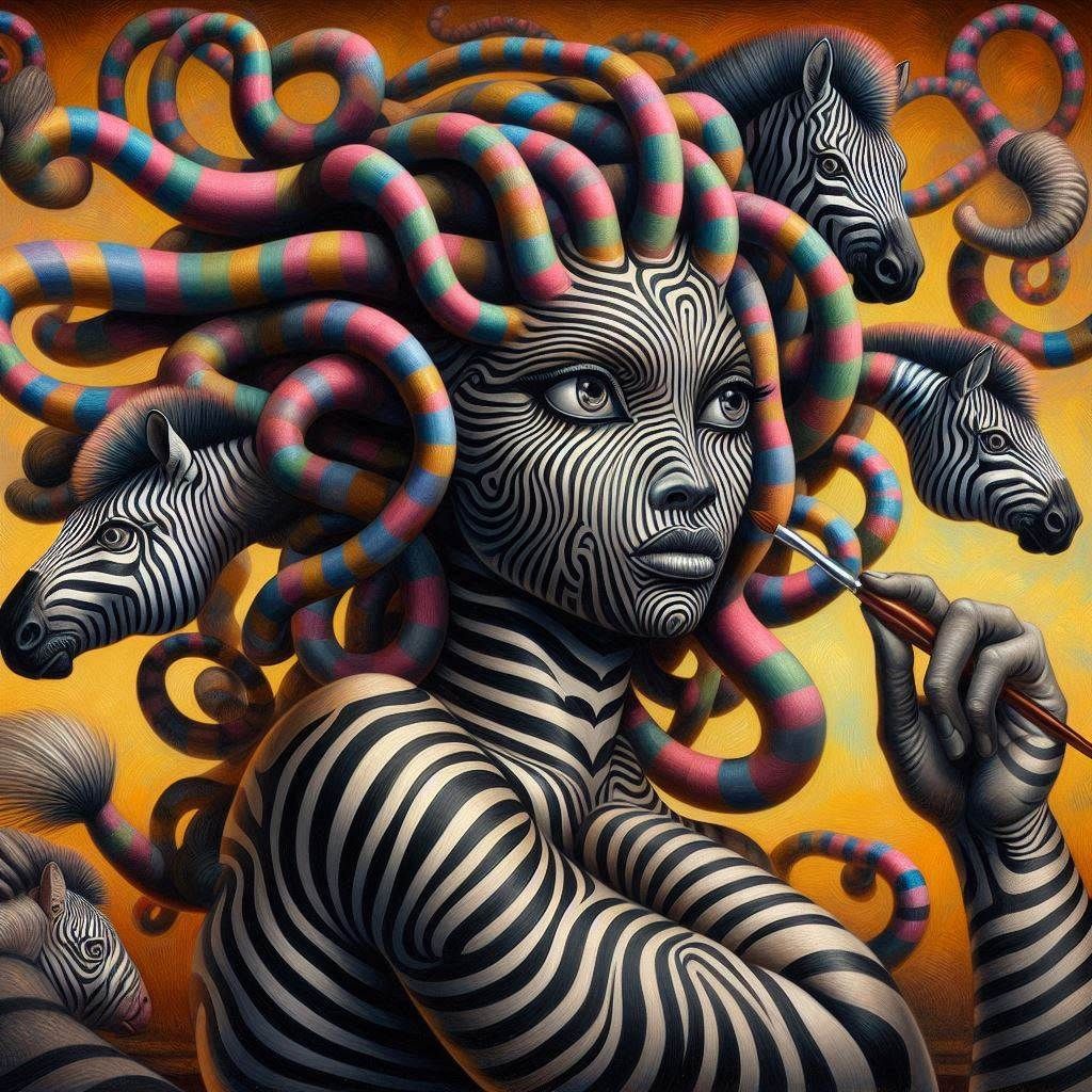 Striped Medusa