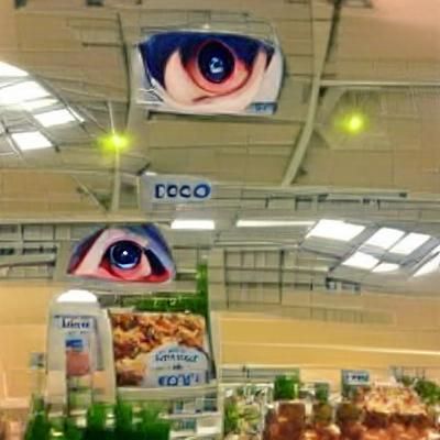 The all seeing eyes of Tesco anime