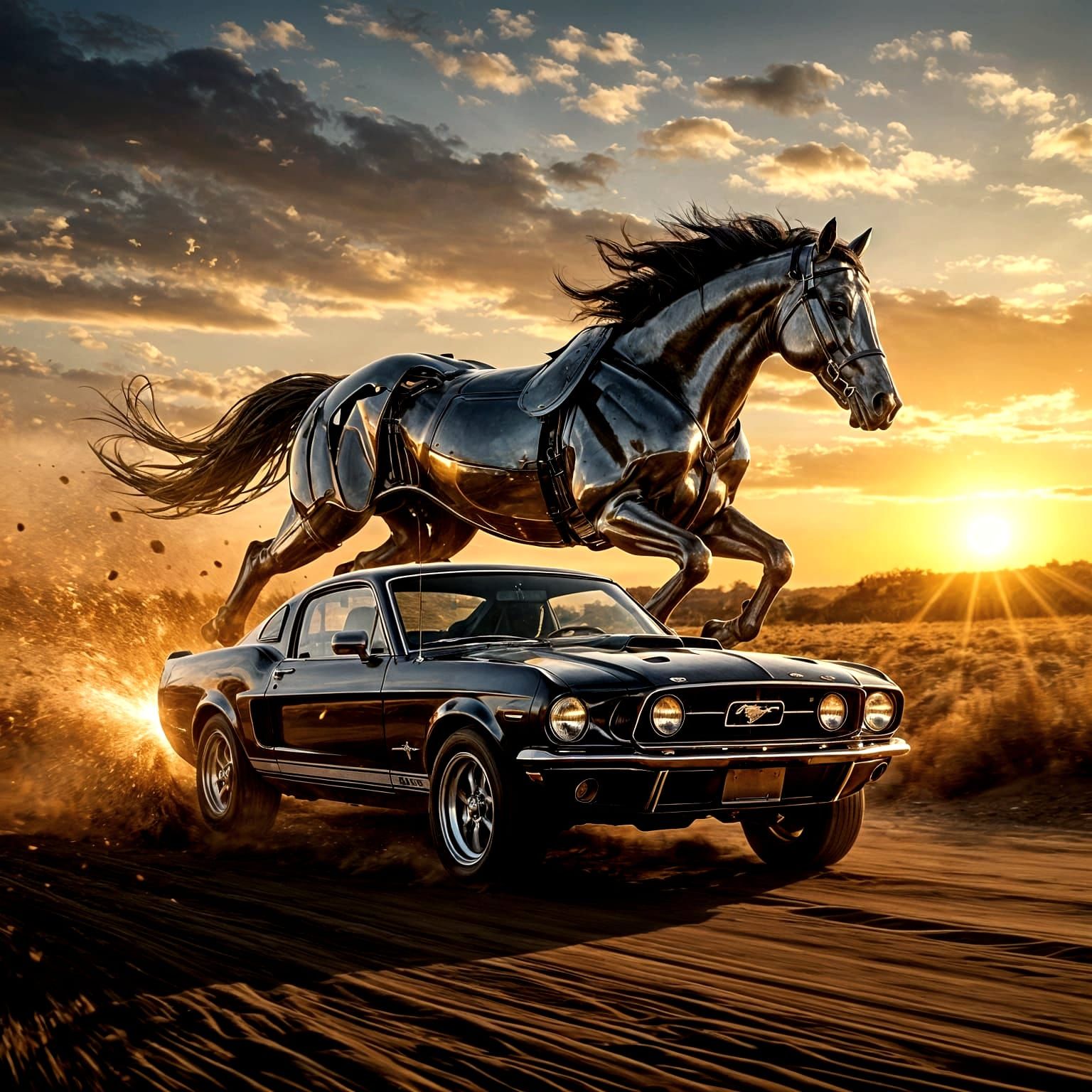 "Horsepower Reborn" 🐎   by @K4ROLIN4