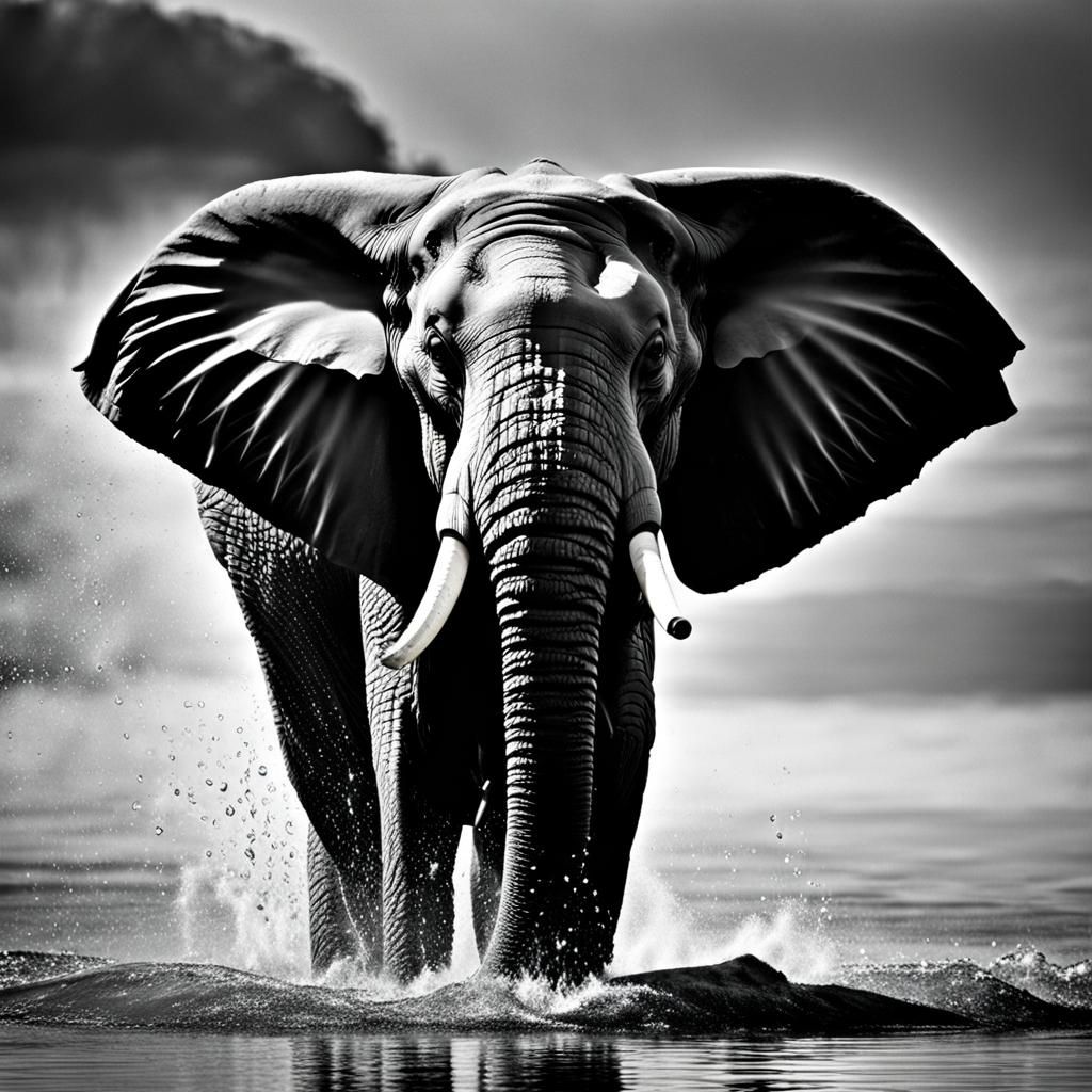 Elephant  by @Andrachiel