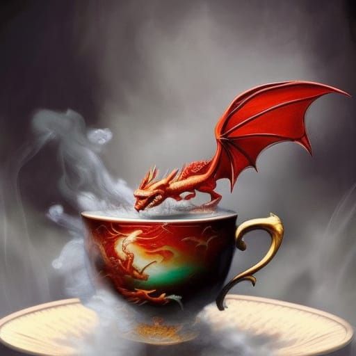 Curiosity takes over. It's just a sip.