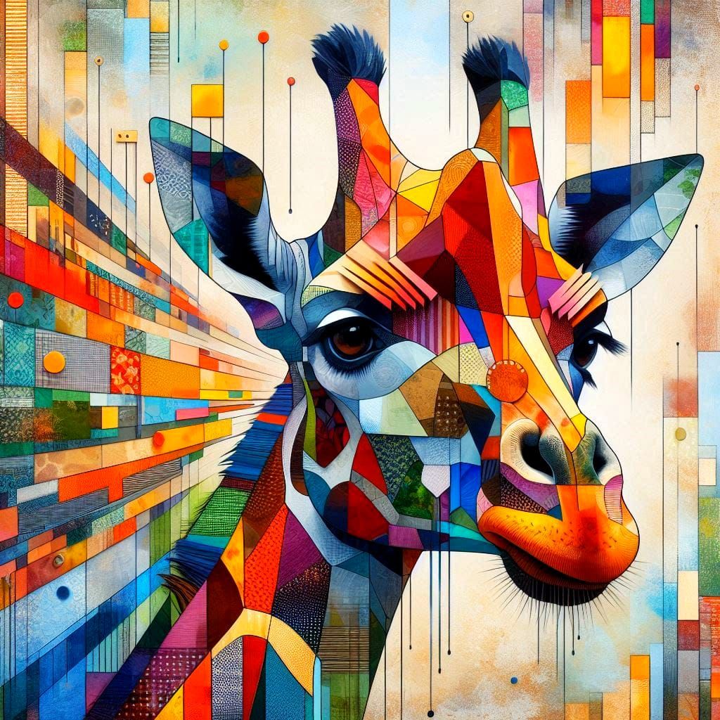 Prism assemblage: Giraffe