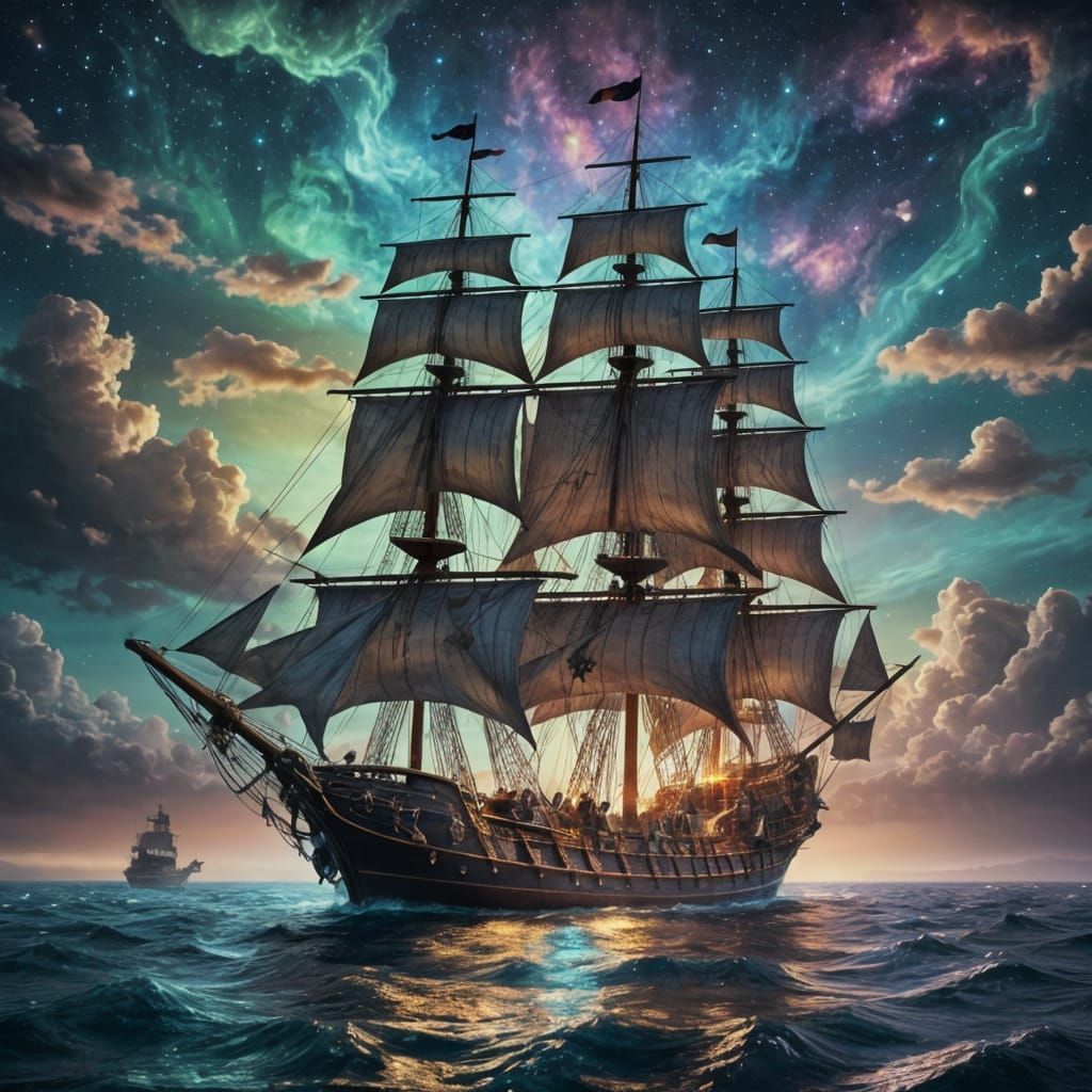 The Majestic Sea  by @Skriee