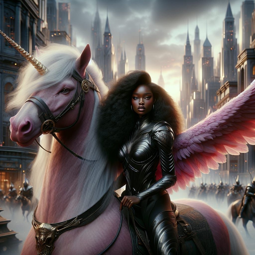 Unicorn Empress of the Fuchsia
