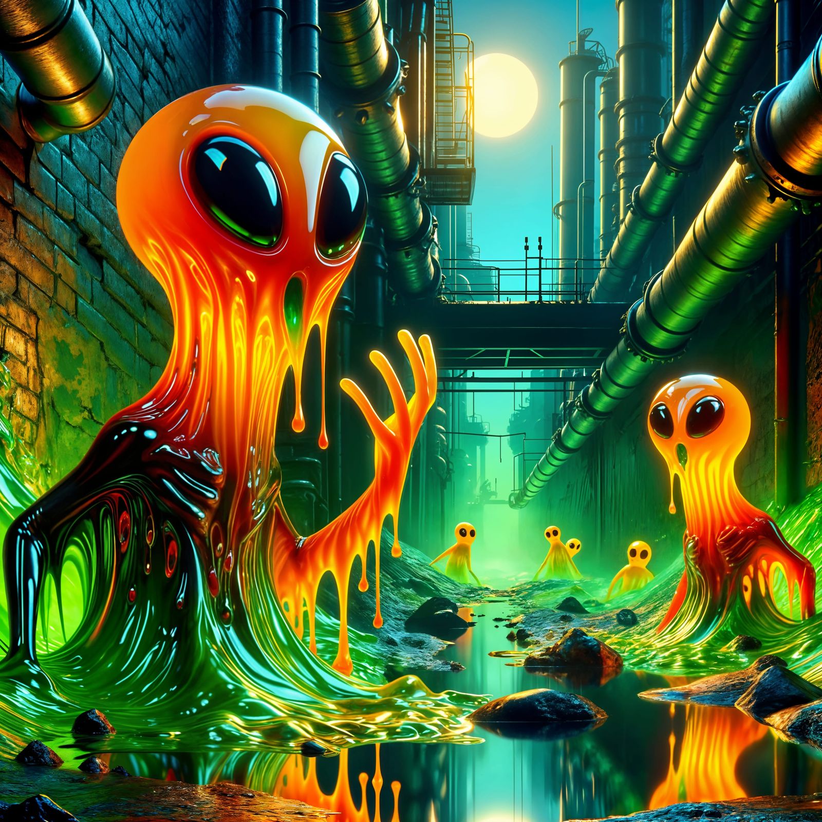 sludgeborn  by @shook1