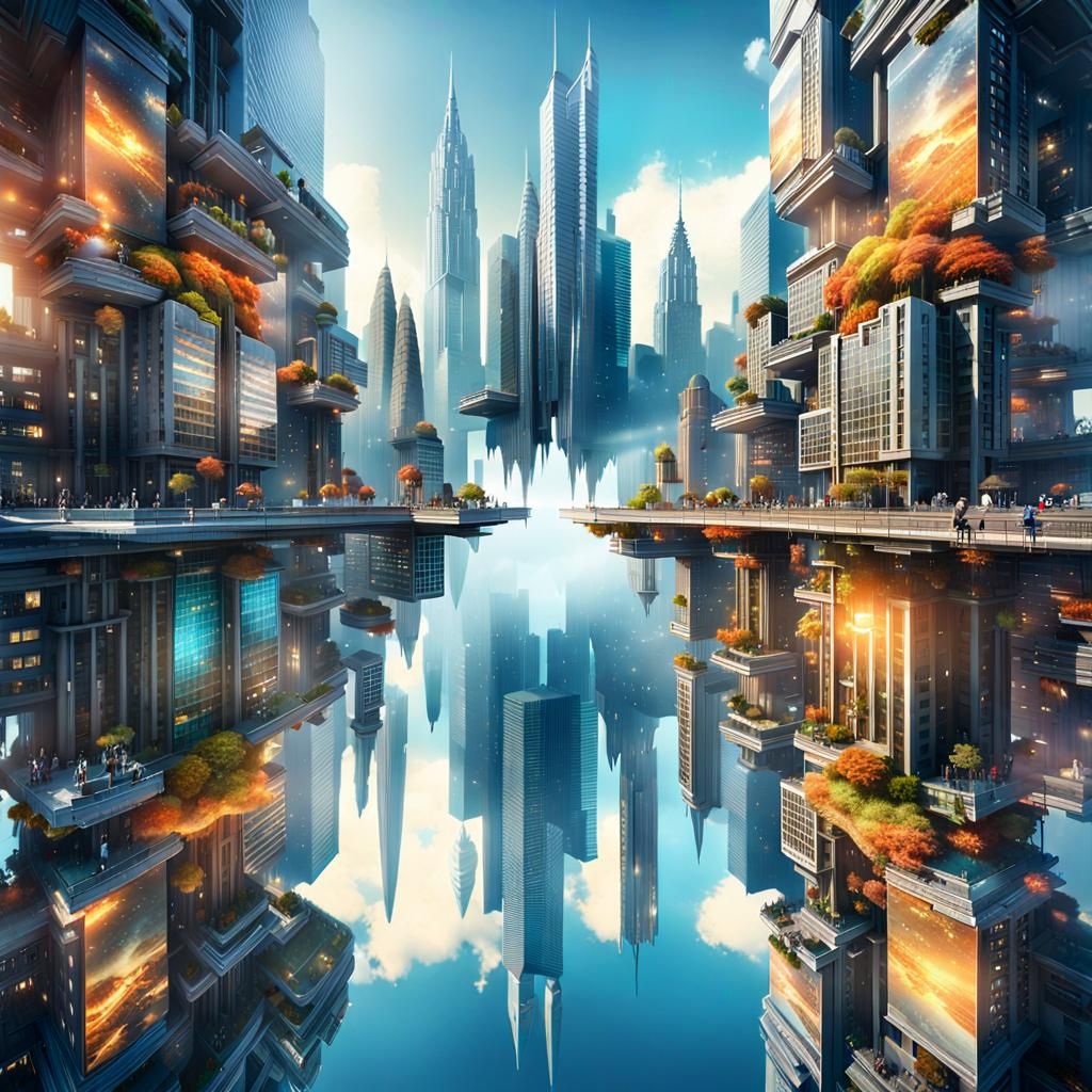 The Future is a Floating Place of Reflection