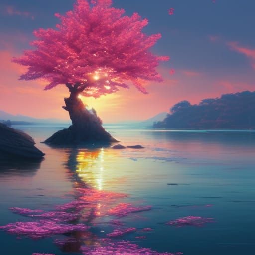 Sakura  by @Nestle in and enjoy