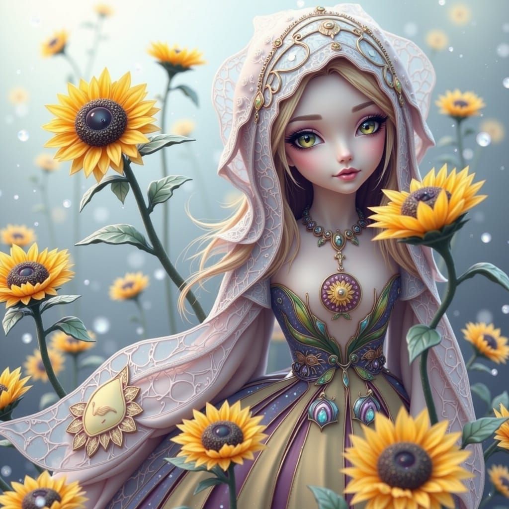 Within the darkness lie hidden creatures with glowing eyes that are mysterious, magical, dangerous, awful fae. Inspired by the styles of Joh...