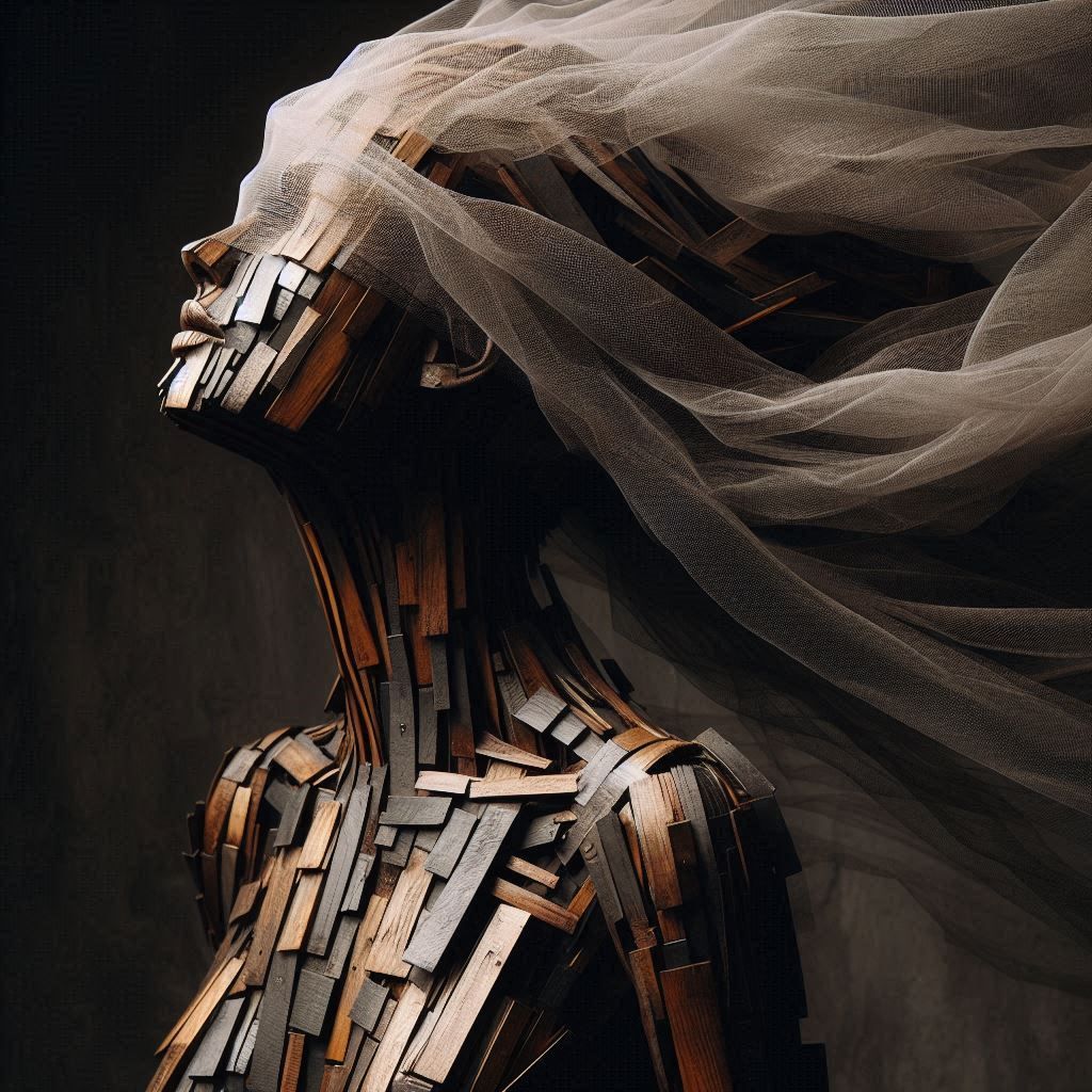 Almost alive sculpture