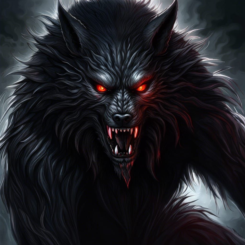 Werewolf - AI Generated Artwork - NightCafe Creator