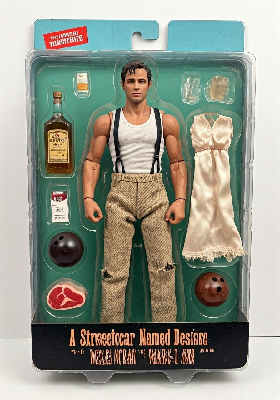 Stanley Kowalski Action Figure «A streetcar named DESIRE COME TRUE»  by @Sergio Daroca