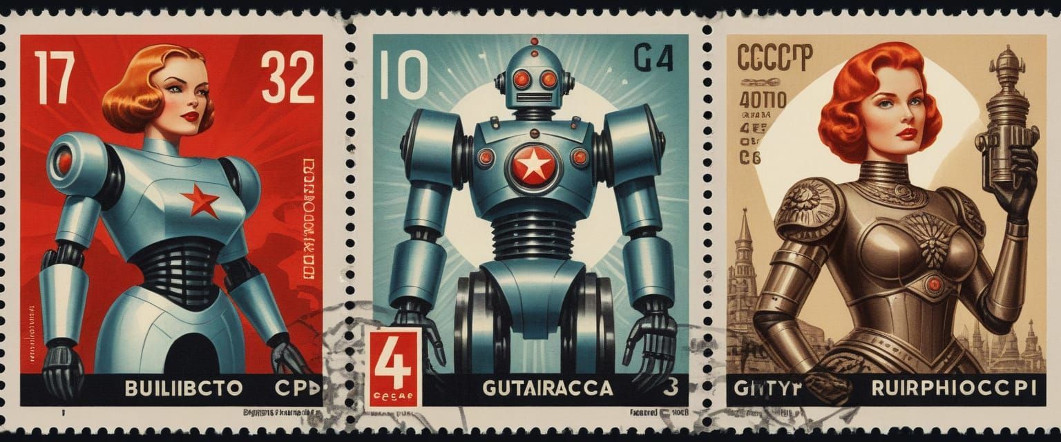 Space Stamps Russian Edition 32