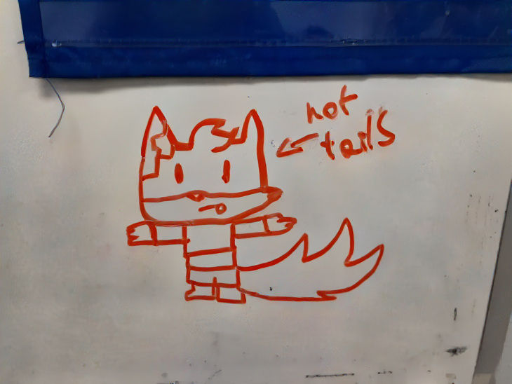 Not tails