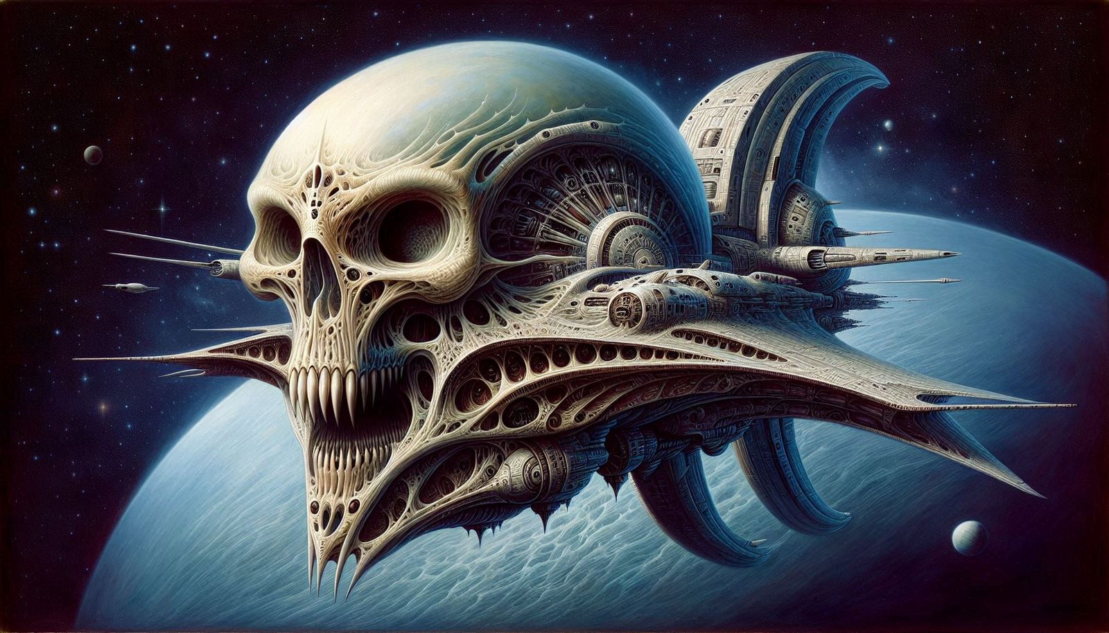 Alien Electronic Brain Ship