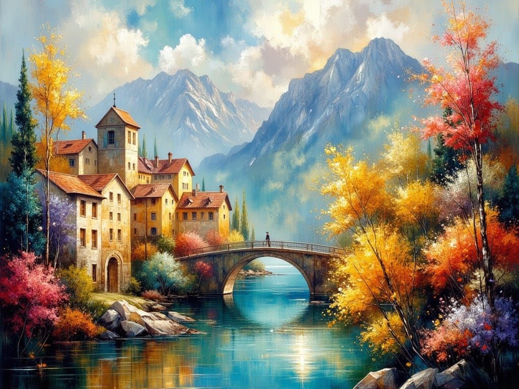 Villa in the mountains (8)  by @Kaydenpat