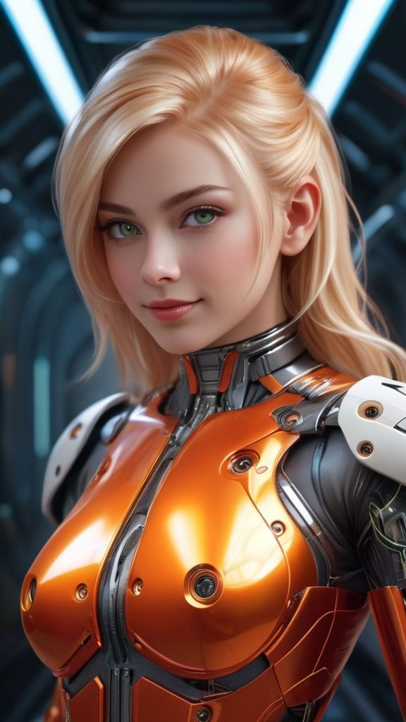 Robotic woman, a future maybe