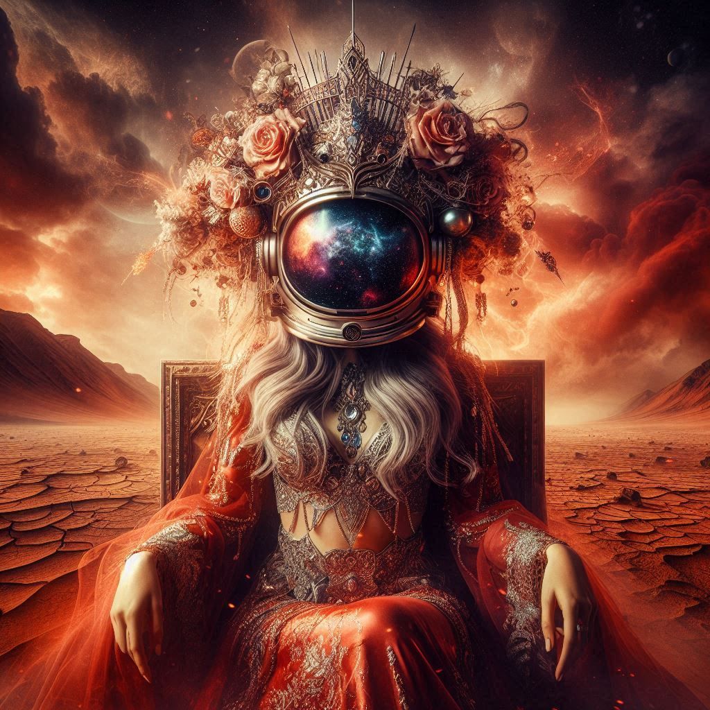 Surreal Mars Queen