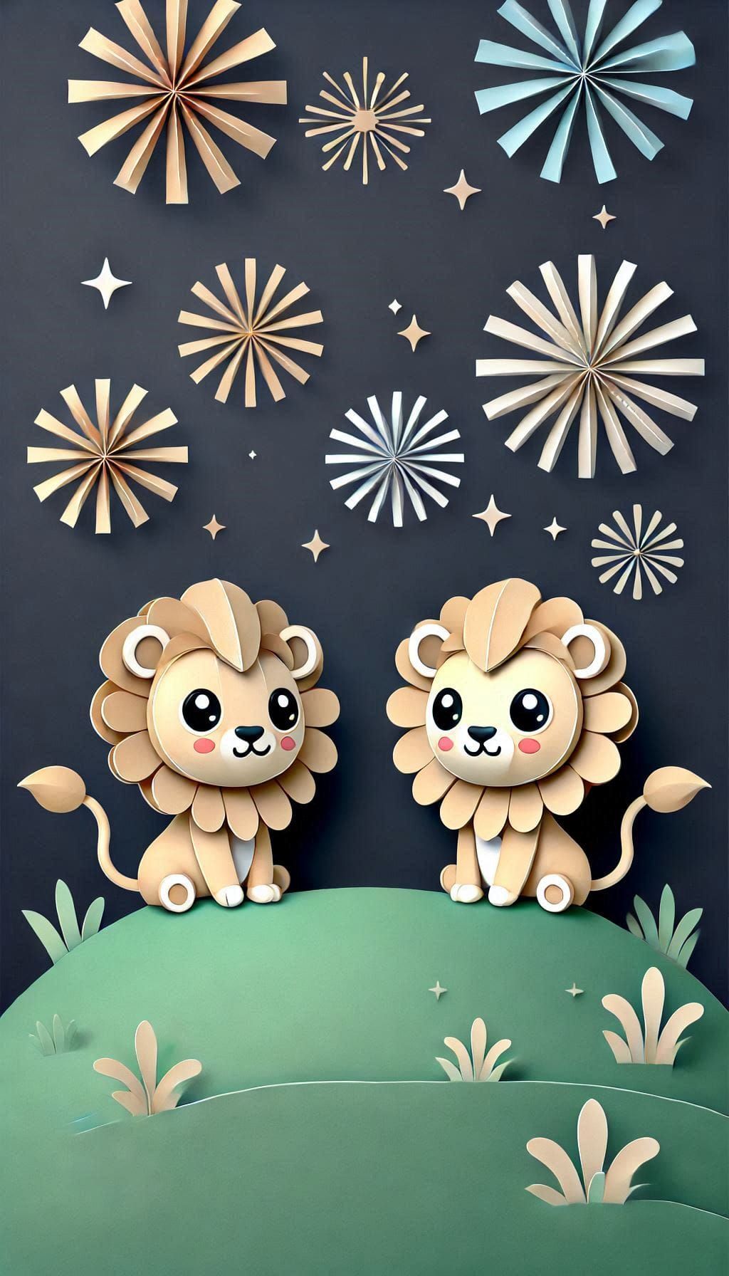 FireWork lions