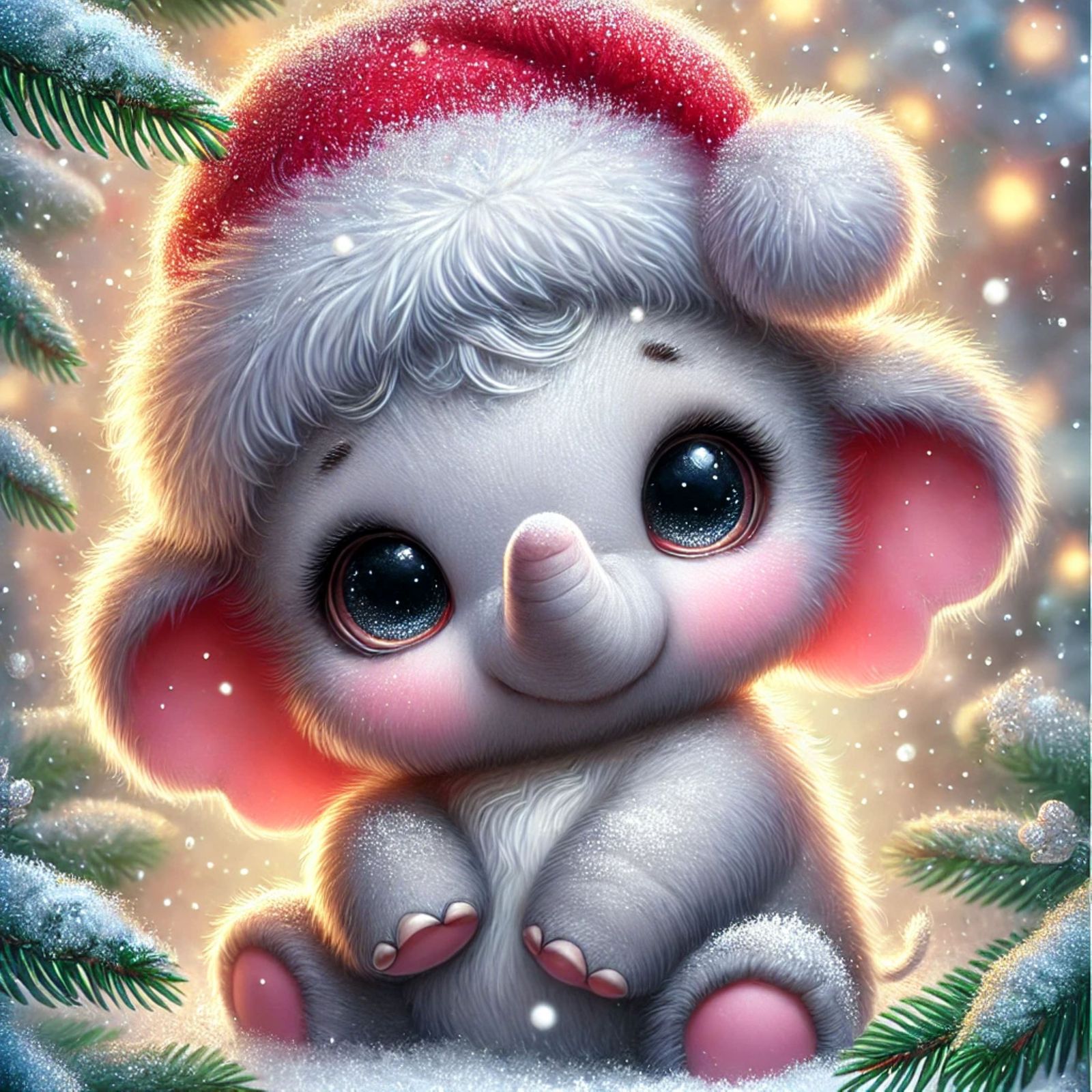 Christmas Elephant