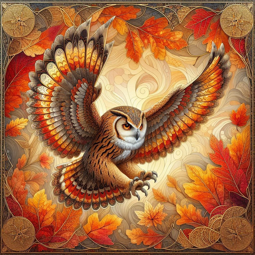Autumn Owl II