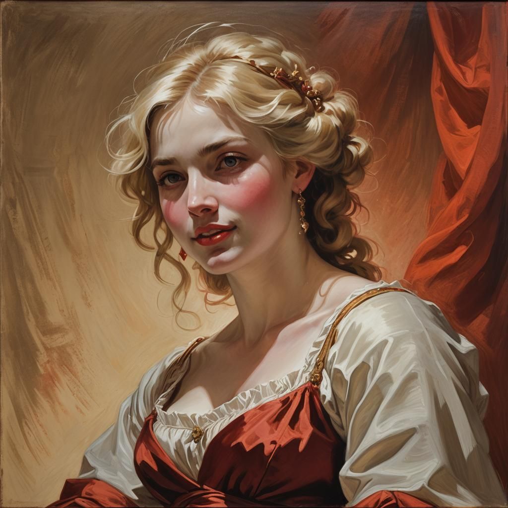 Oil Portrait Painting