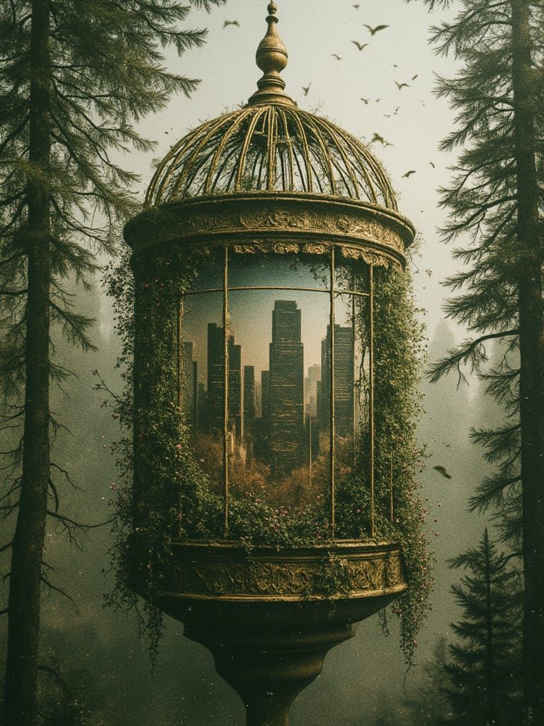 The City That Forgot How to Fly  by @Mr Happy