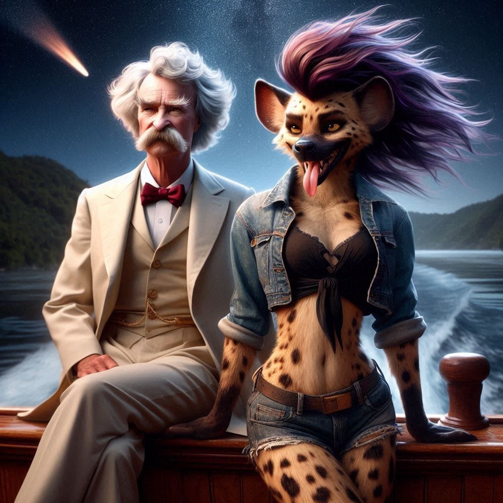 Scuzzy and Mark Twain Gallery