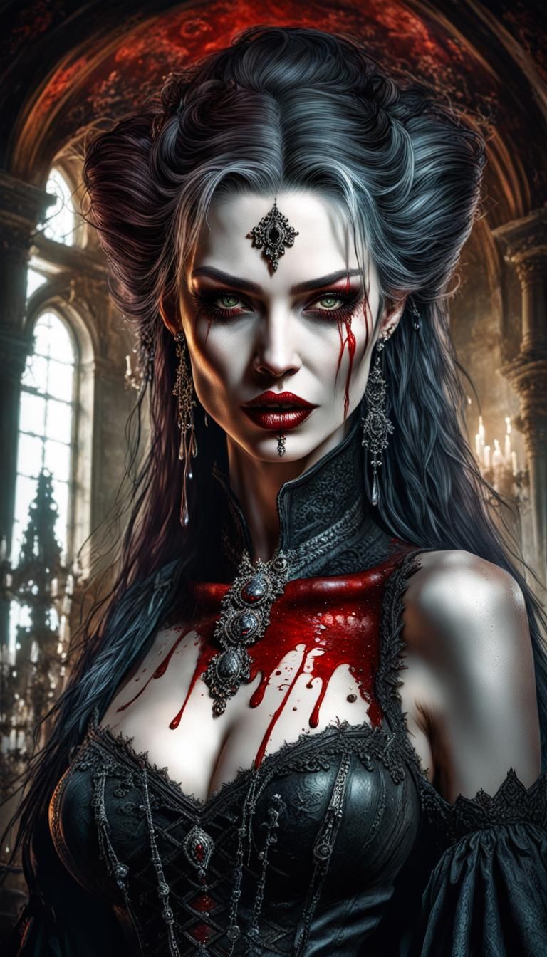 Zephirah the Bloody - AI Generated Artwork - NightCafe Creator