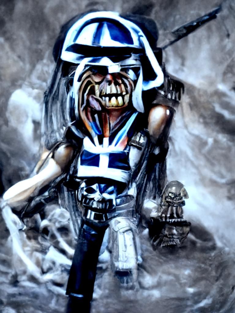 Iron Maiden Eddie Trooper Pharoh