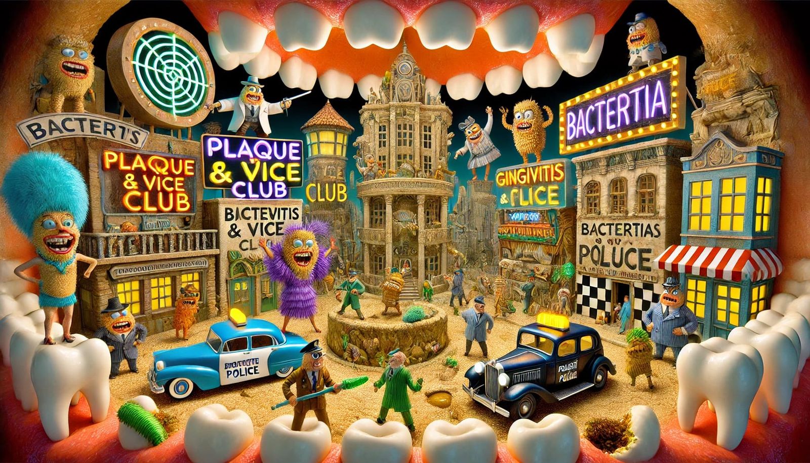 Miniatural tooth drama #4