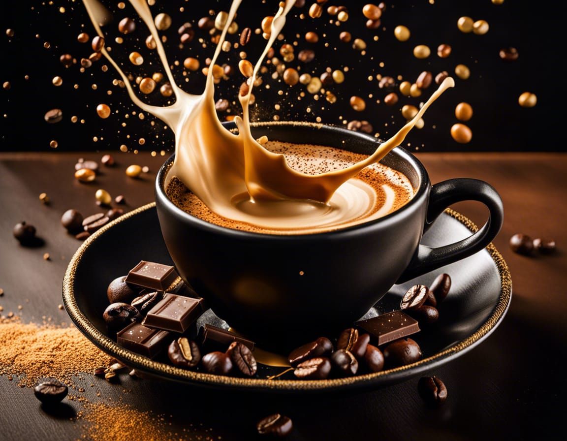 Coffee Splash   by @Kiwi99