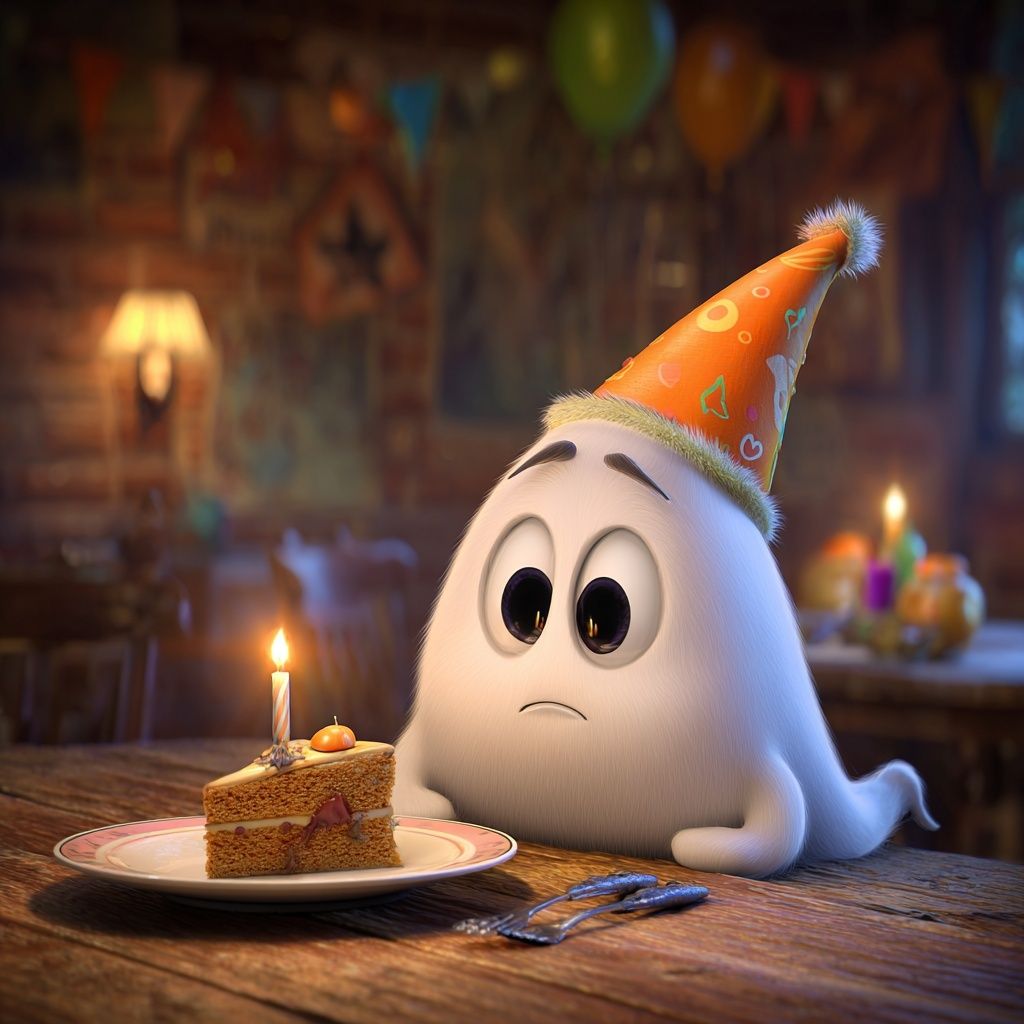 Noone joyned him at his birthday party