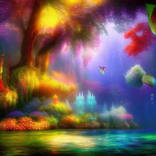 Fantasy garden