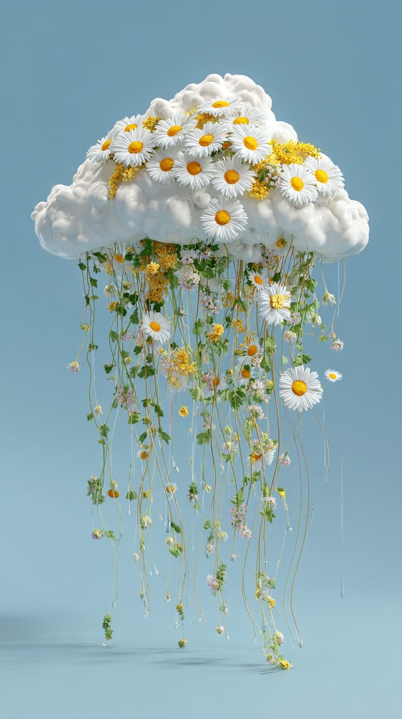 Surreal Cloud Garden