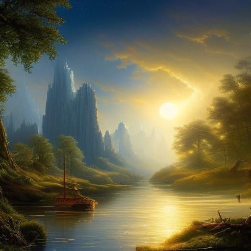 Meandering River
