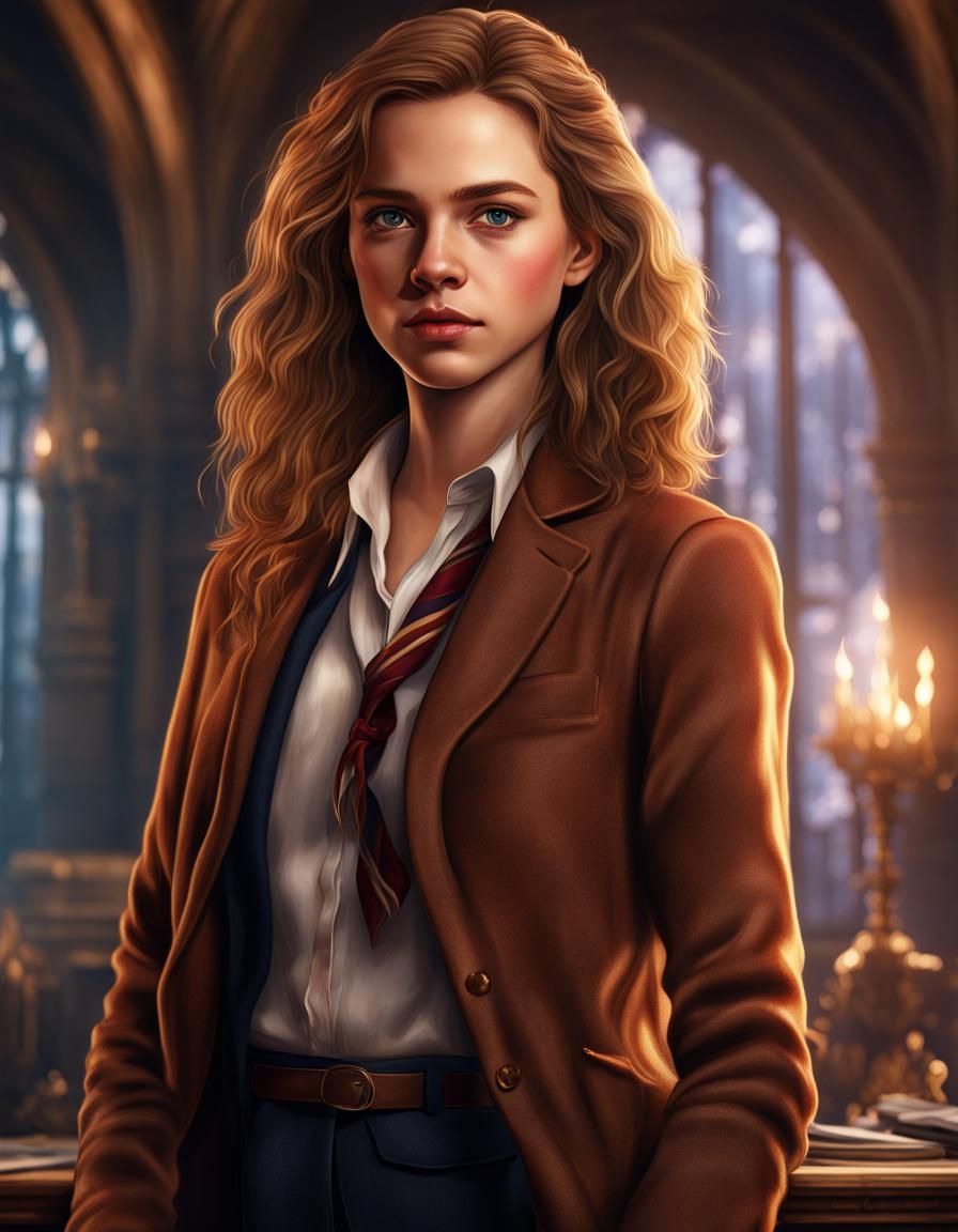 hermiones card try 3 - AI Generated Artwork - NightCafe Creator