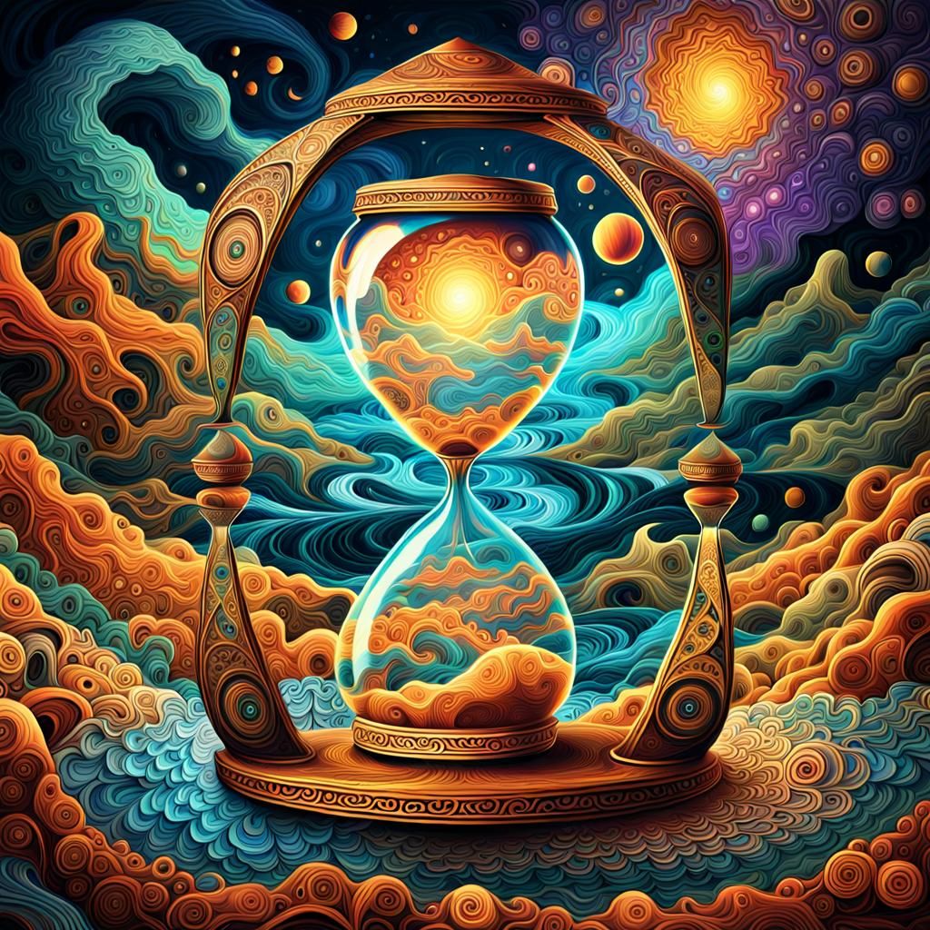 Hourglass of life   by @Lisa