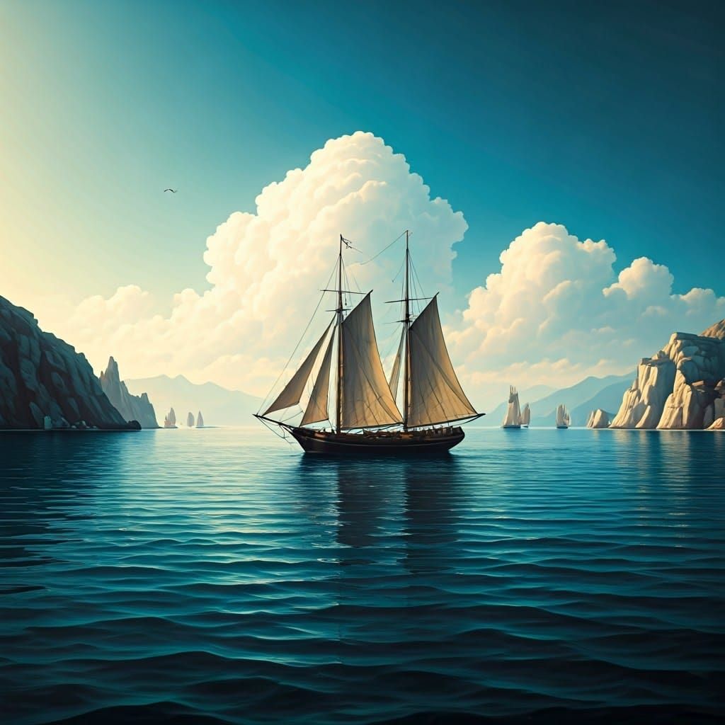 Golden Temple of Jerusalem Radiates Under Golden Sun