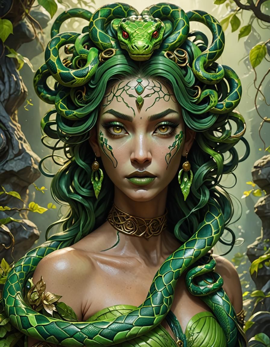 Medusa  by @Plats
