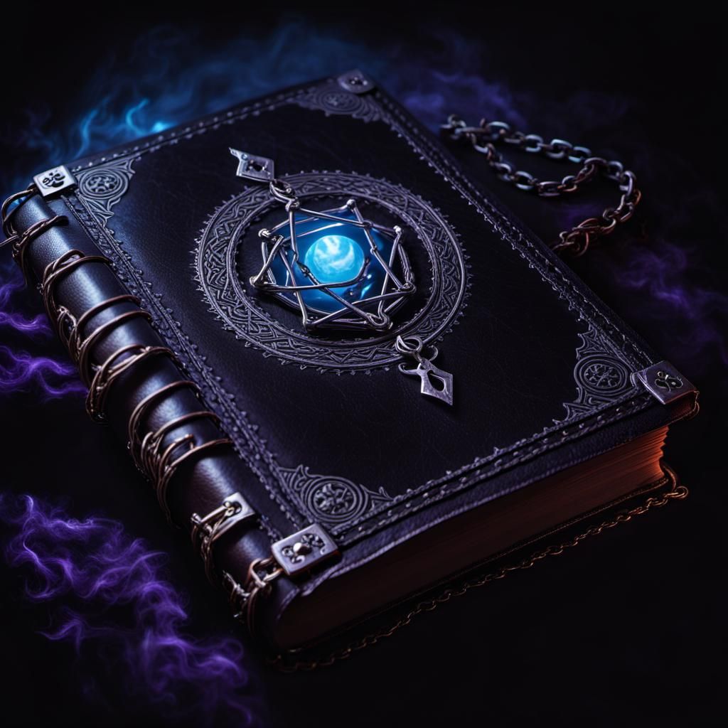 leather book