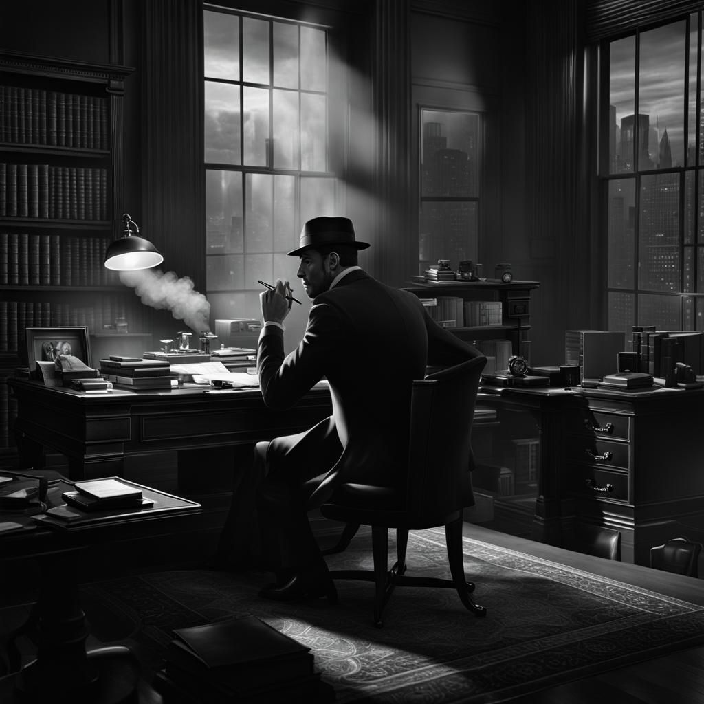 The Detective  by @draconewcal