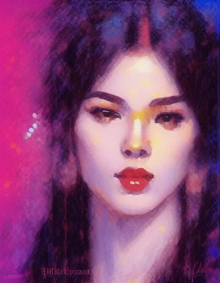 <lora:Portrayal 3:1.0>. engagingvanishingfocalpointspunctuated_portrait_speedpaint_(Visualization:0.75)), {conveying graceful proportions,al...