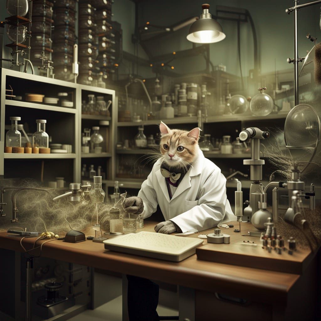 Cat Scientist #6