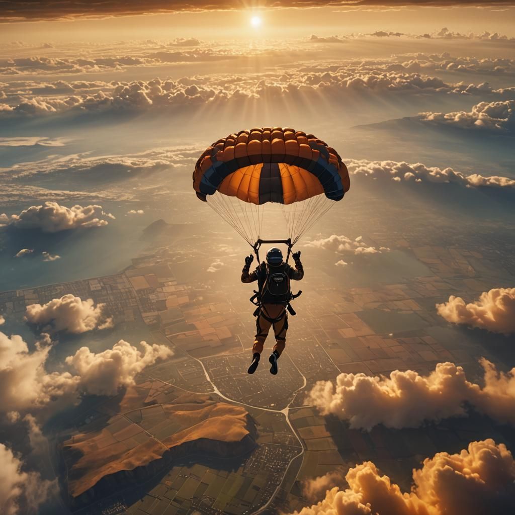 Skydiving 🪂  by @Wildflower