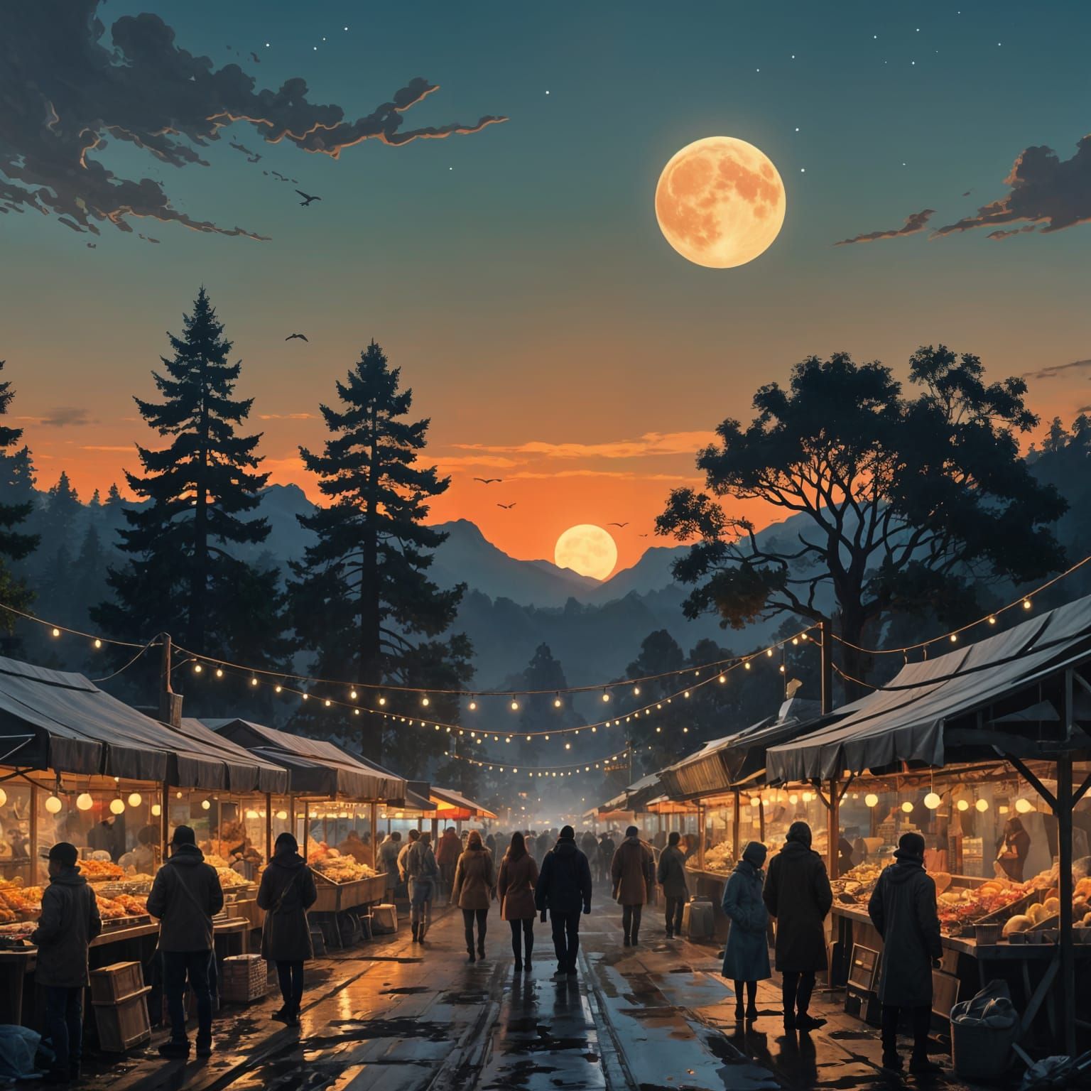 Country night market  by @Mike Ritchie